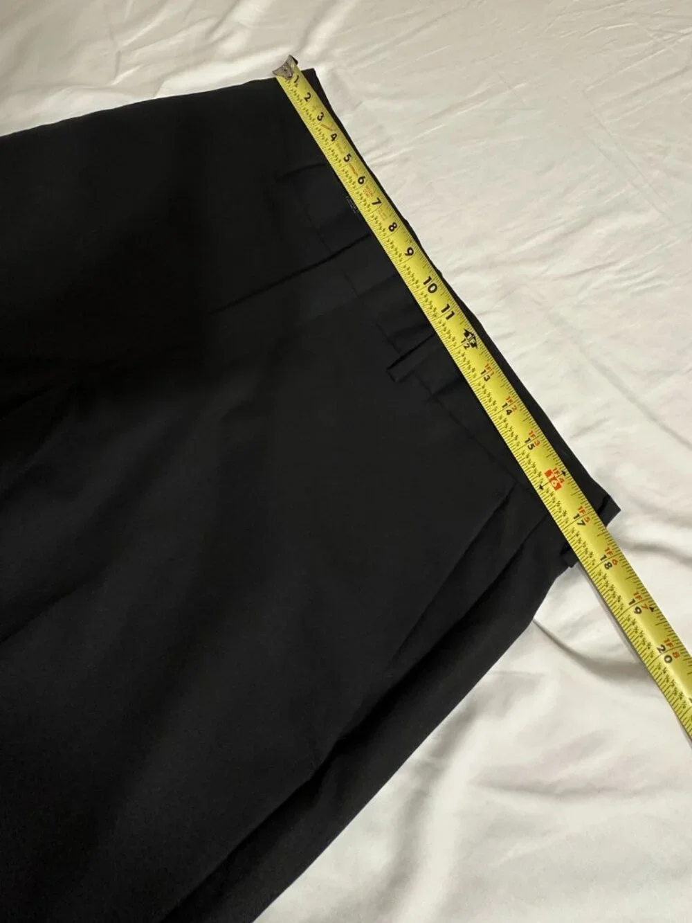 J Crew Loro Piana Ludlow Pant Wool Lined Suit Pants Black Size 34 x 30 Trousers
